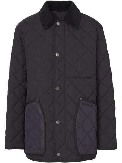 burberry gesteppte jacke|burberry cashmere cape jacket.